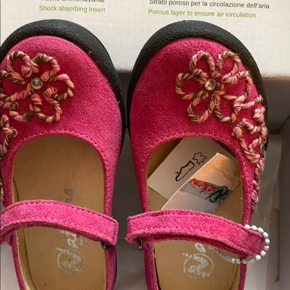 🆕 Naturino Girls Pink Suede Shoes - Picture 4 of 7